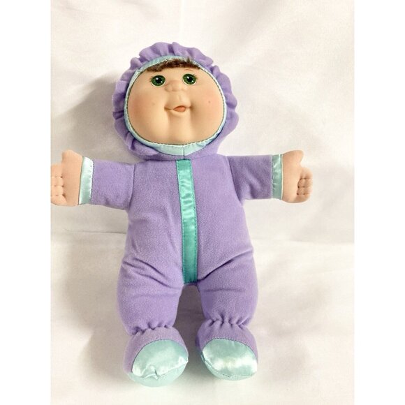 My First Cabbage Patch Kids Doll Soft Body Plush Green Eye No Rips Tears - Picture 1 of 8